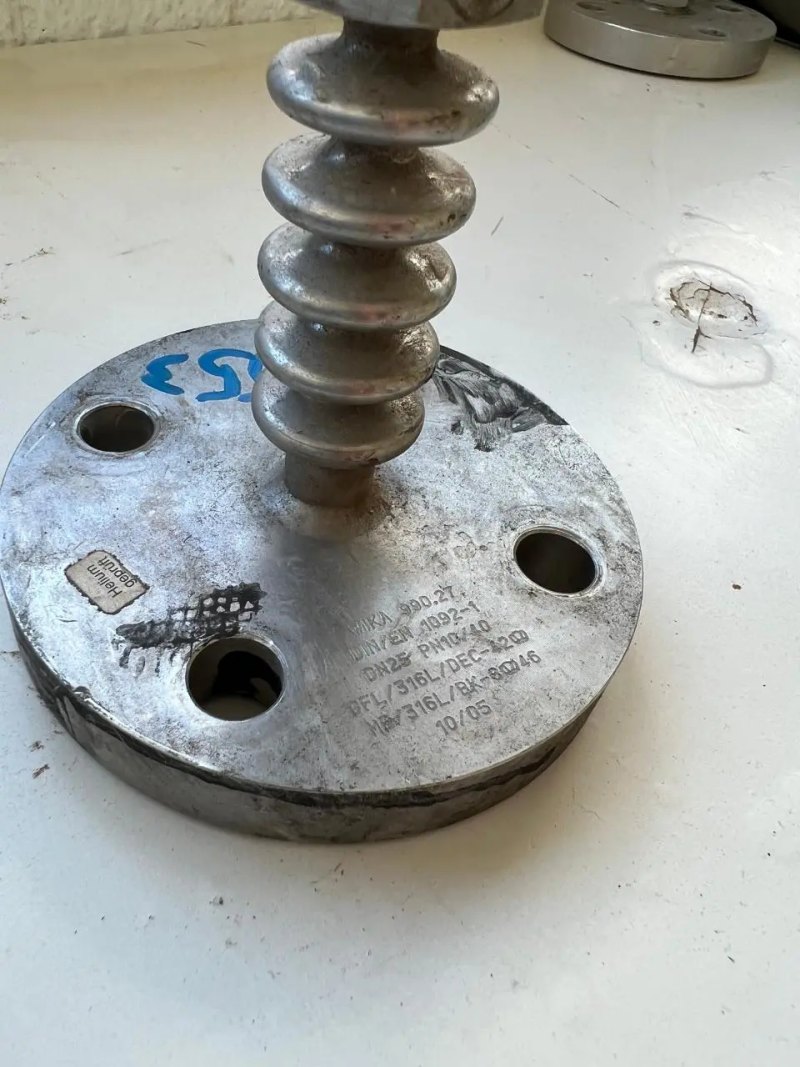 USED VEGABAR 61 ATEX PRESSURE TRANSMITTER WITH SEPARATOR RING