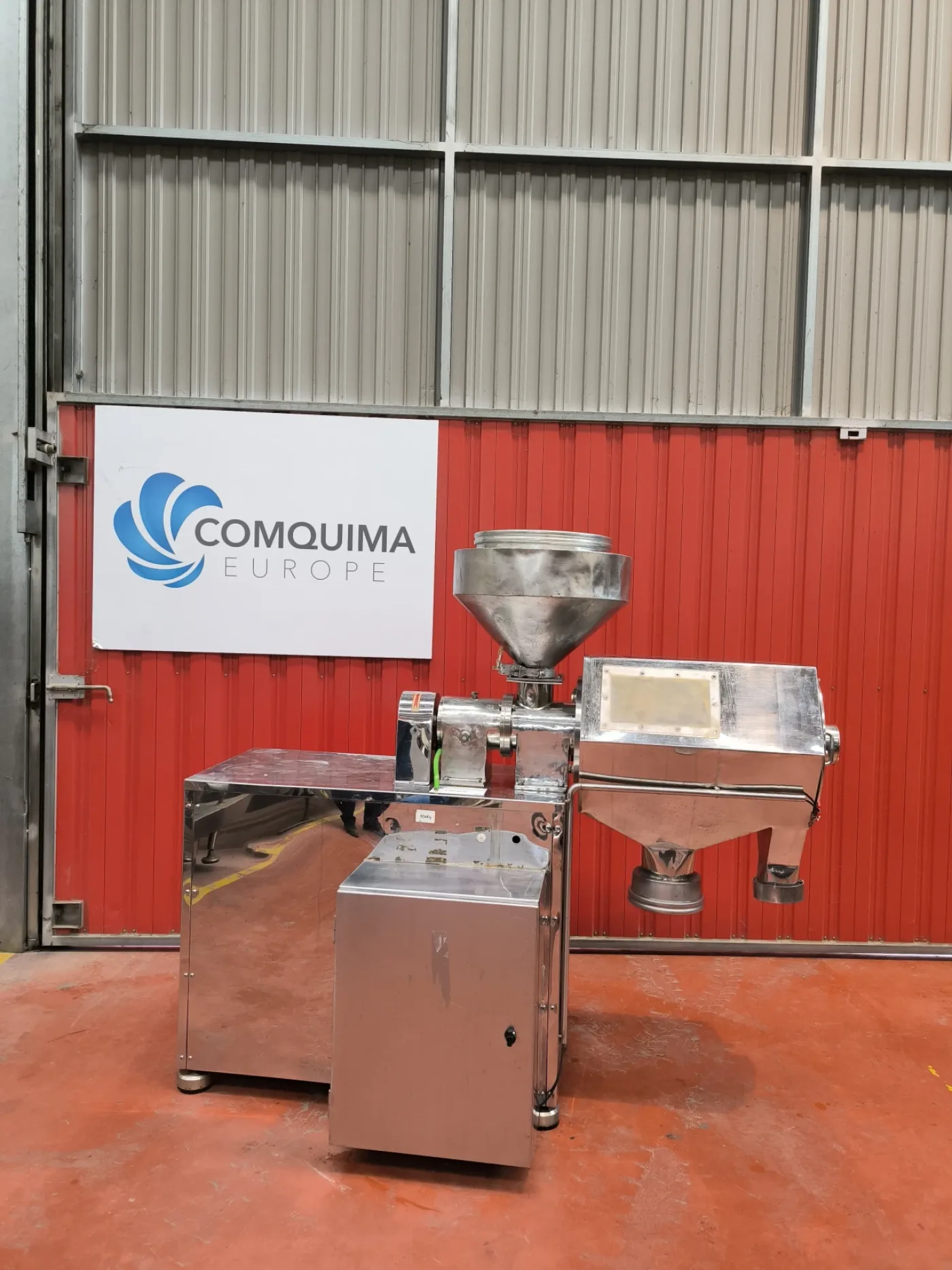 CENTRIFUGAL SIEVING MACHINE IN STAINLESS STEEL 400-1800 Kg/h - 8