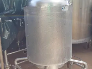 SERBATOIO INOX CARRELLATO – CALMIC CISA MOD. 200 L
