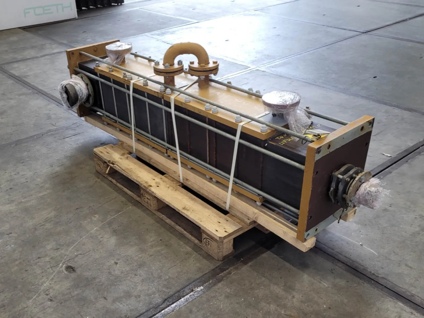 Vicarb Deutschland GmbH "Block Graphite" 5,8m² - Shell and tube heat exchanger - 2