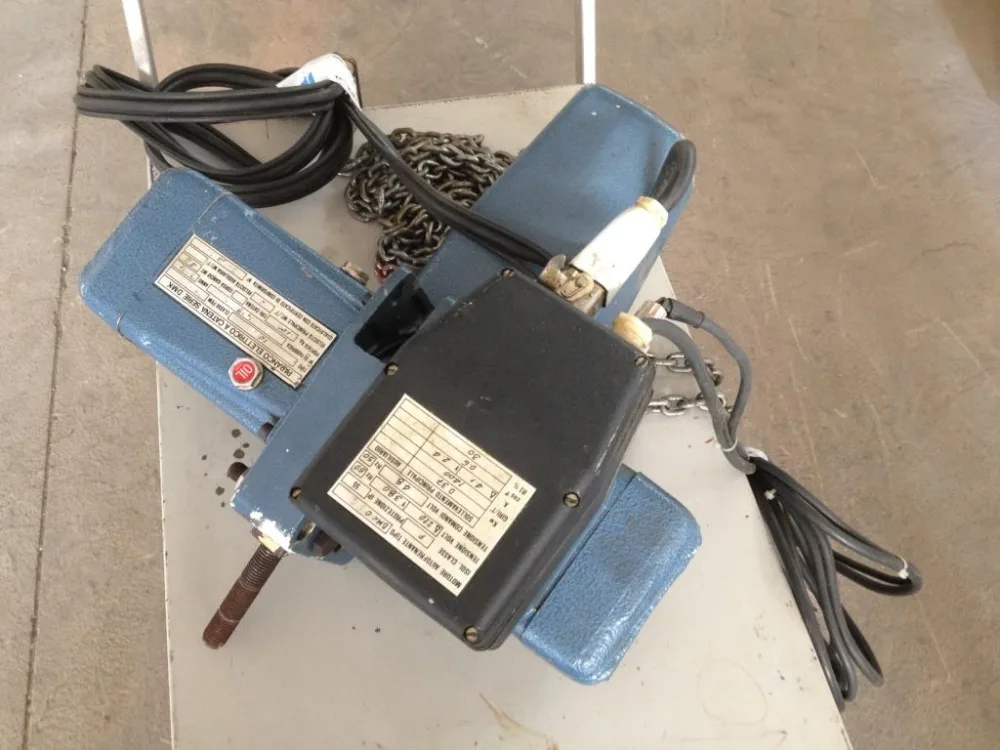 PARANCO ELETTRICO A CATENA DONATI – MOD. DMK KG. 250