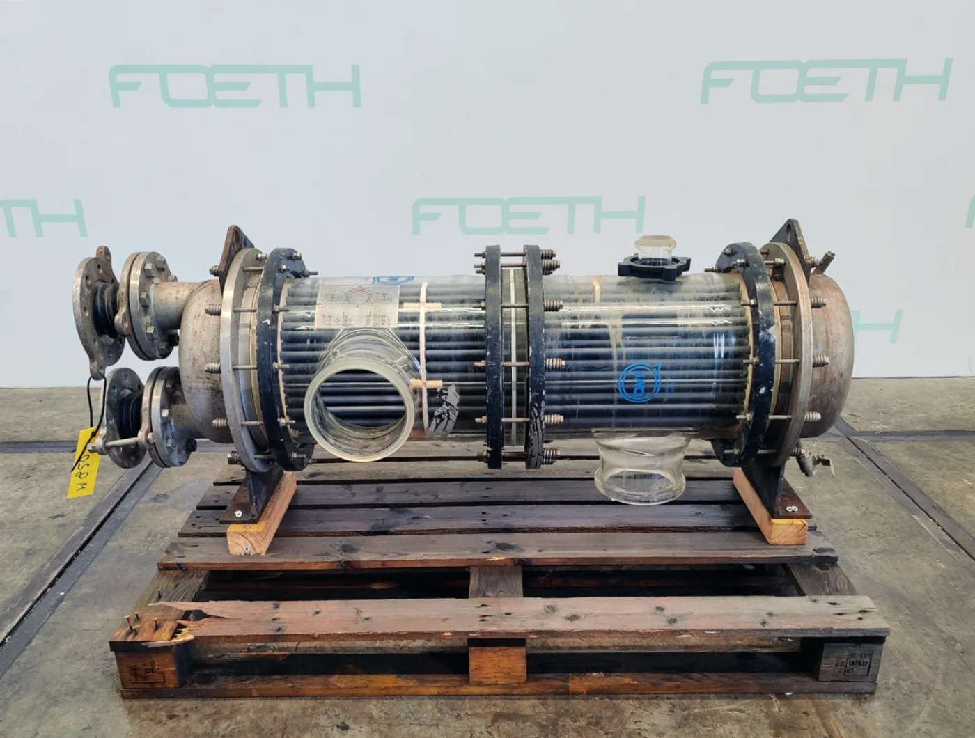 QVF Glasstechnik S-ROB64/300/SH/2/SIC 6,4m² - Shell and tube heat exchanger - 3