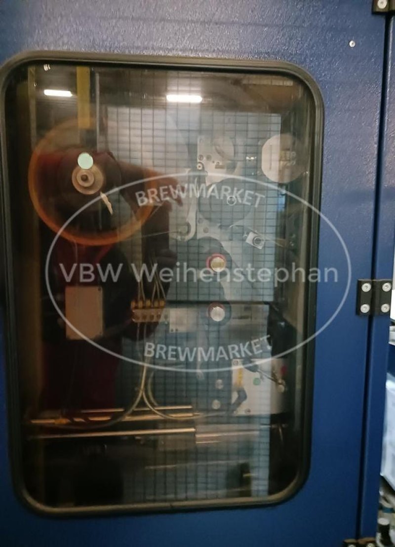 Banding machine, pallet labeling