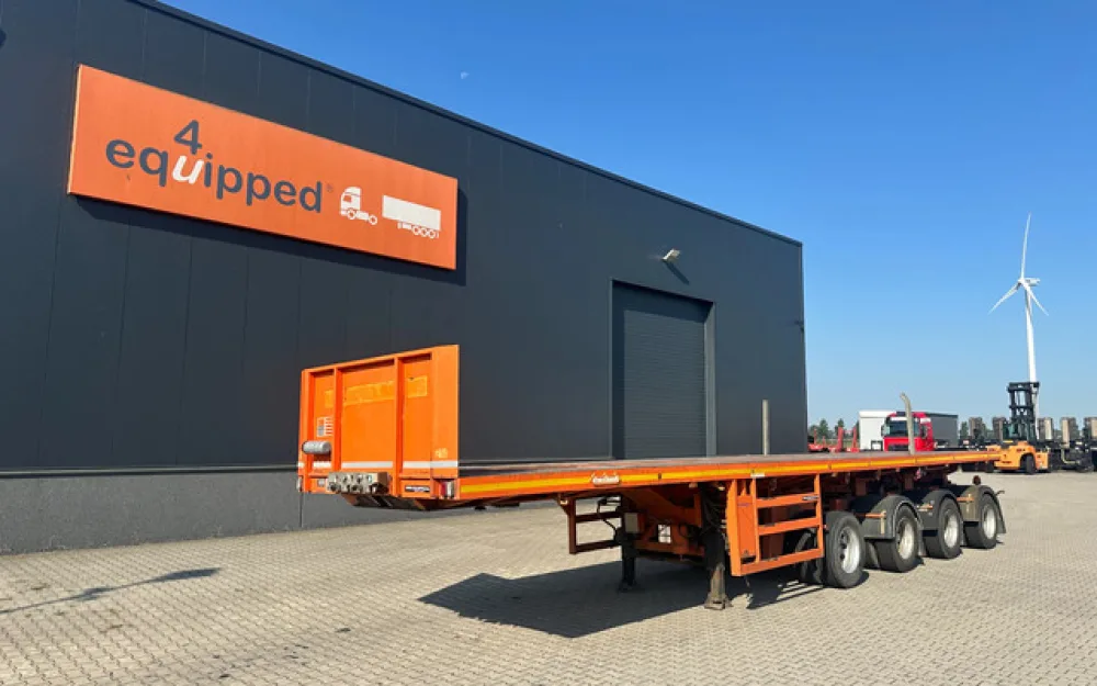 Nooteboom OVB-73-04 73 tons Ballast trailer / 4 axles / 3 hydraulic steering axles