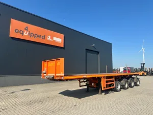 Nooteboom OVB-73-04 73 tons Ballast trailer / 4 axles / 3 hydraulic steering axles