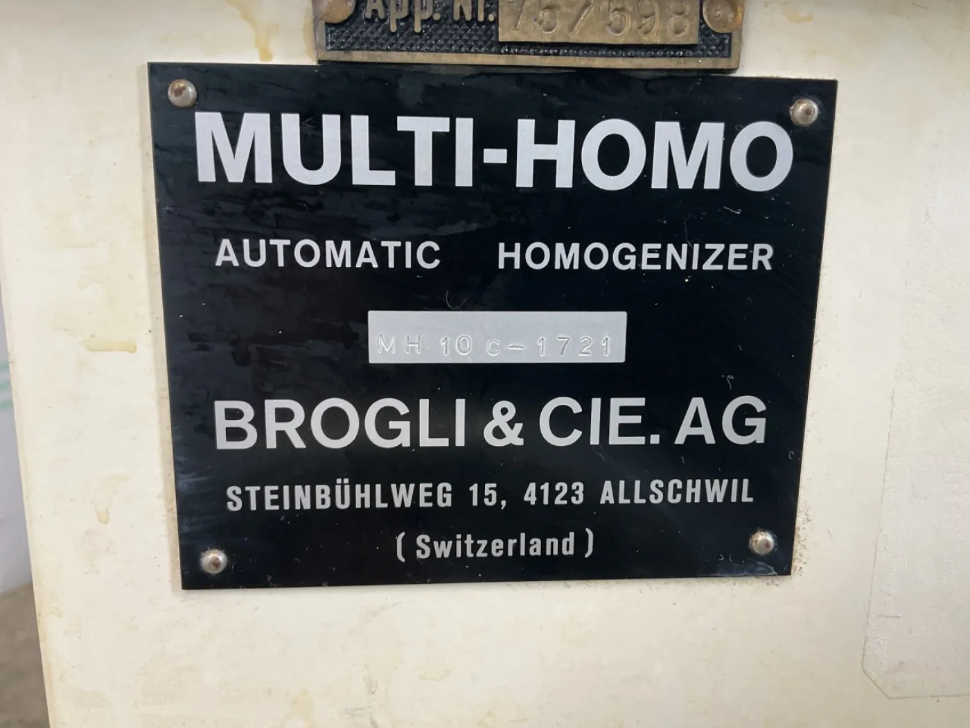 Brogli MH10 - Processing vessel - 5