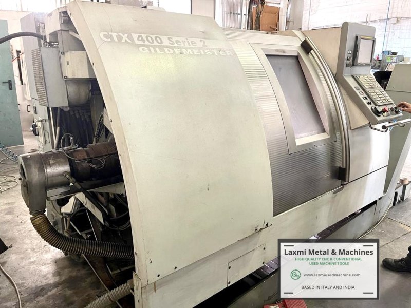 CNC LATHE, GILDEMEISTER - CTX 400 Series 2 - Laxmi Metal & Machines, Rohtak