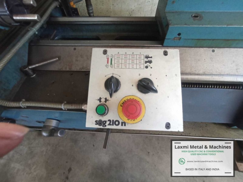 LATHE MACHINE, GRAZIANO - SAG 210N - Laxmi Metal & Machines, Rohtak