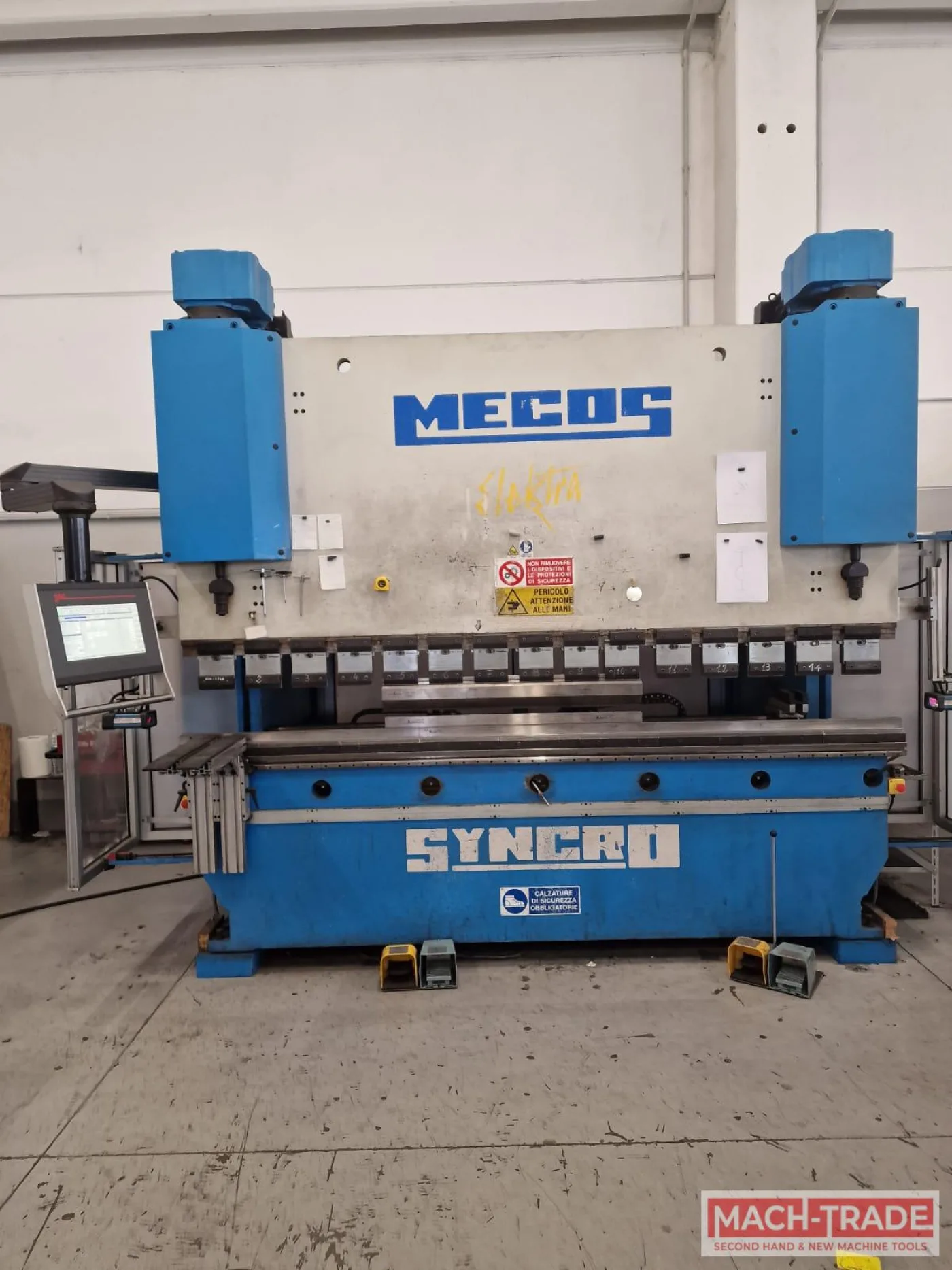 Mecos ELEKTRA 80/3000 press brake - 1
