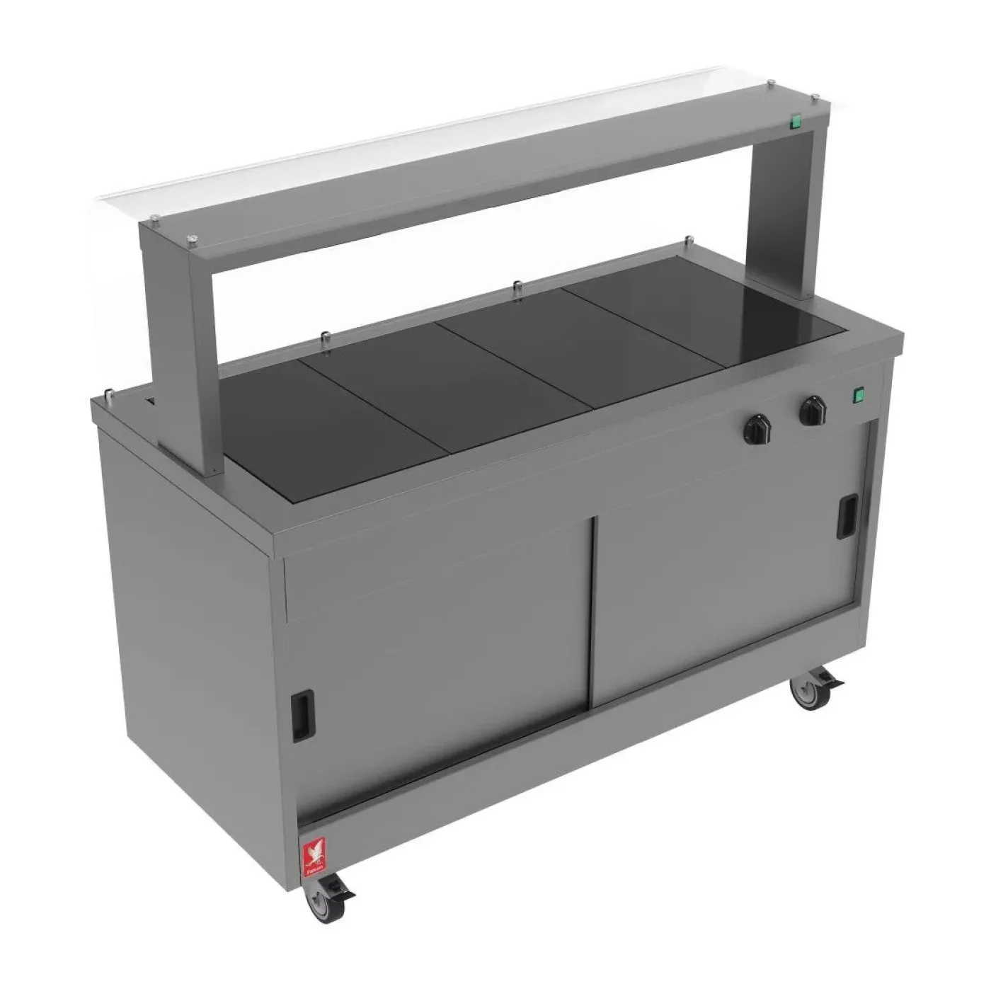 Falcon Hot Cupboard Servery Counter FC4 - islandcatering - 1