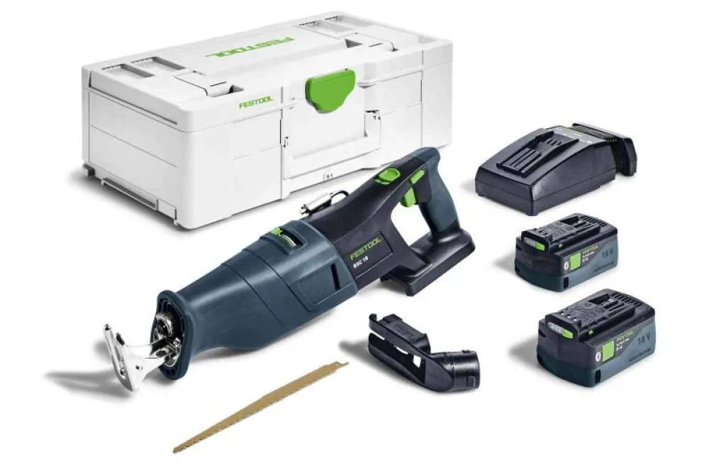 Sega a gattuccio a batteria FESTOOL mod. RSC 18 5,0 EB-Plus