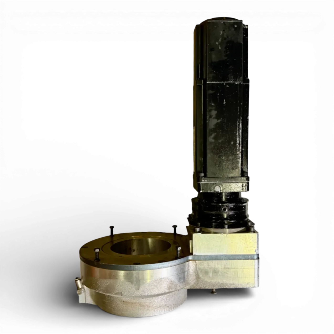 HOMAG INDRAMAT MKD041B144KG0KN Servomotor C Achse mit Alpha Getriebe für OMLAT Hauptspindel Teile Nr. 260464 MNR CNC - 1