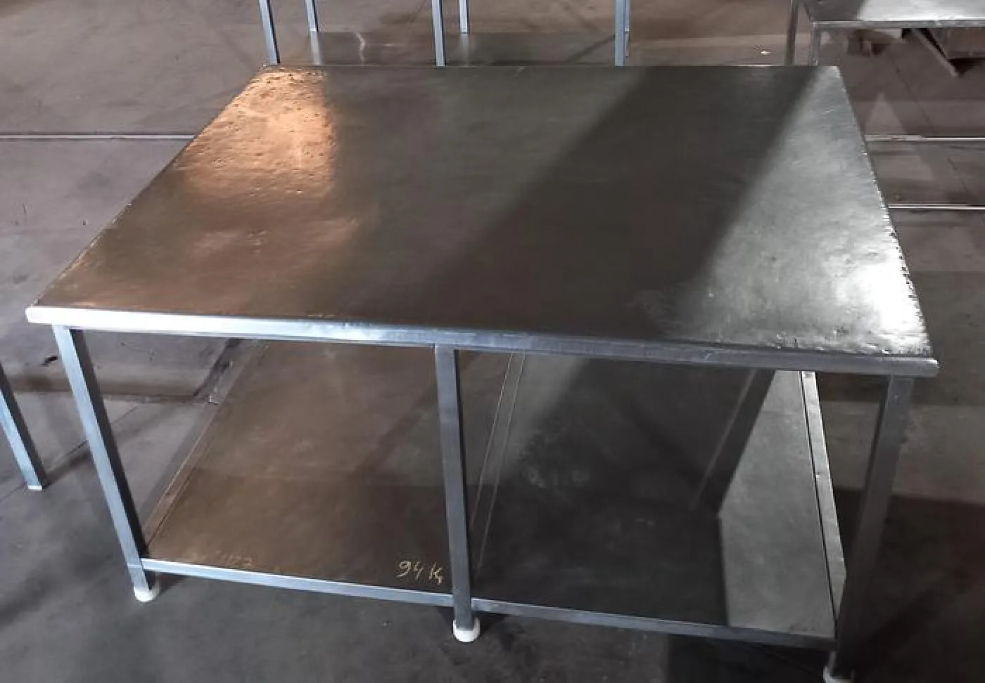 Mesa de inox 1,35X1,75 metros - 2