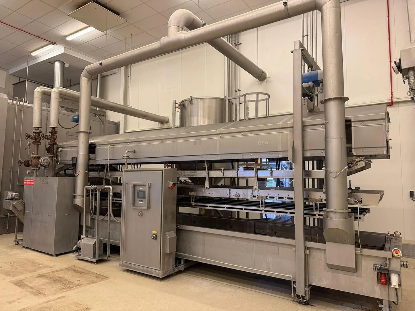 Complete frituurlijn met spiraal vriezer GEA/Advanced/Abroe - 2