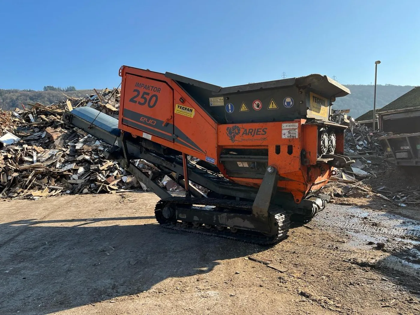 2021 Arjes Impaktor 250 EVO Tracked Shredder - 7