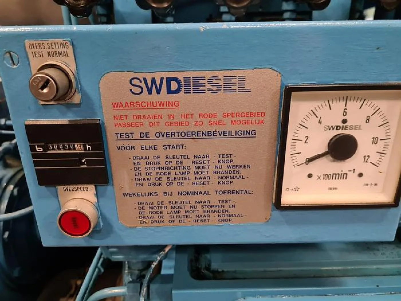 2012 STORK WARTSILA 6SW280 - 6