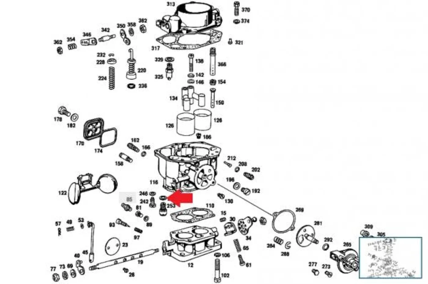 Afdichtring carburateur - 4