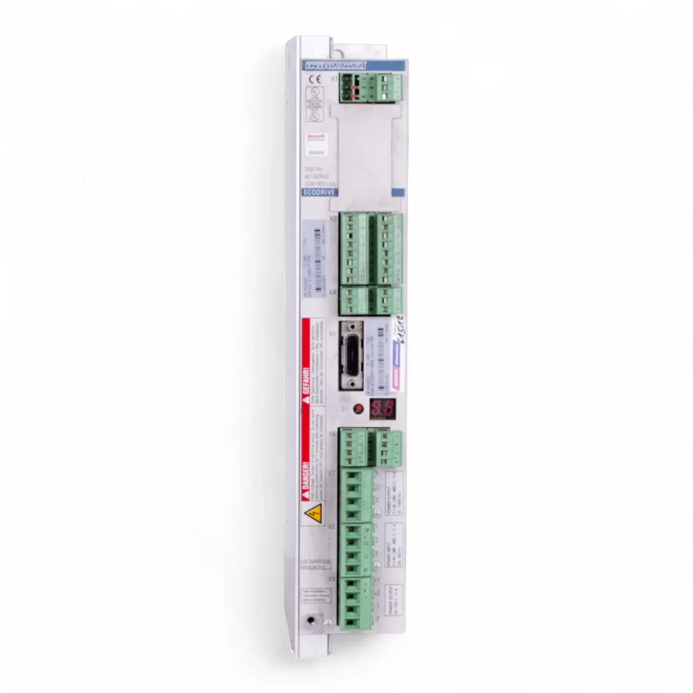 Indramat Rexroth Ecodrive DKC11.1-040-7-FW FWA-ECODRV-ASE-01V14-MS - 1