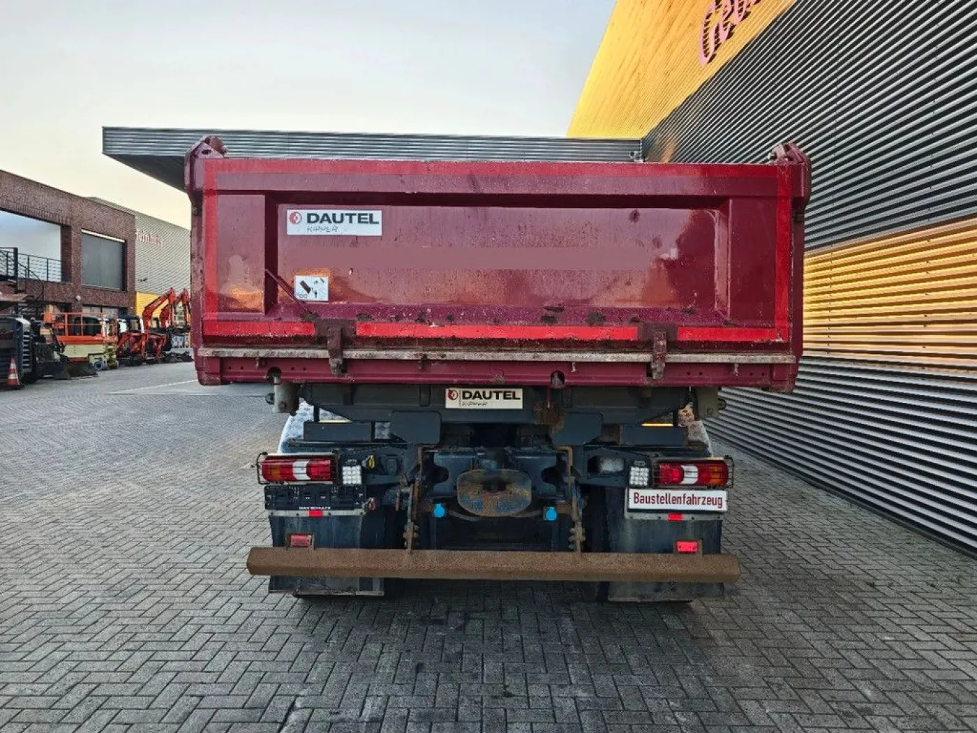 Mercedes-Benz Axor 2648 6x4 Hiab X-Hiduo 228E-5 Dautel 3 seitenkipper + Tractor unit! - 6