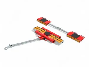 Transportfahrwerk Panzerrollen Set HTS ECO-Skate I 150L+S / 30t Traglast