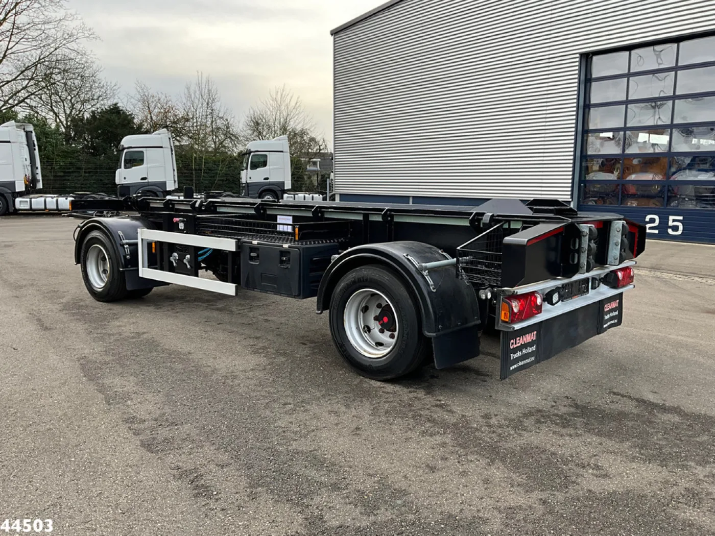 Noyens 2-assige containeraanhangwagen - 5