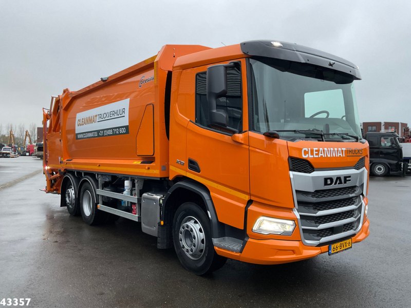 DAF FAN XD 340 Geesink 22m³ Welvaarts weighing system