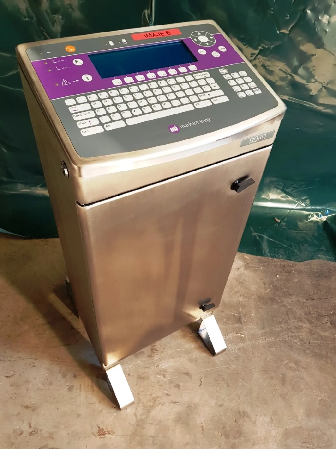 STAMPANTE MARCATORE A GETTO INCHIOSTRO MARKEM – IMAJE – MOD. 9040 - 2