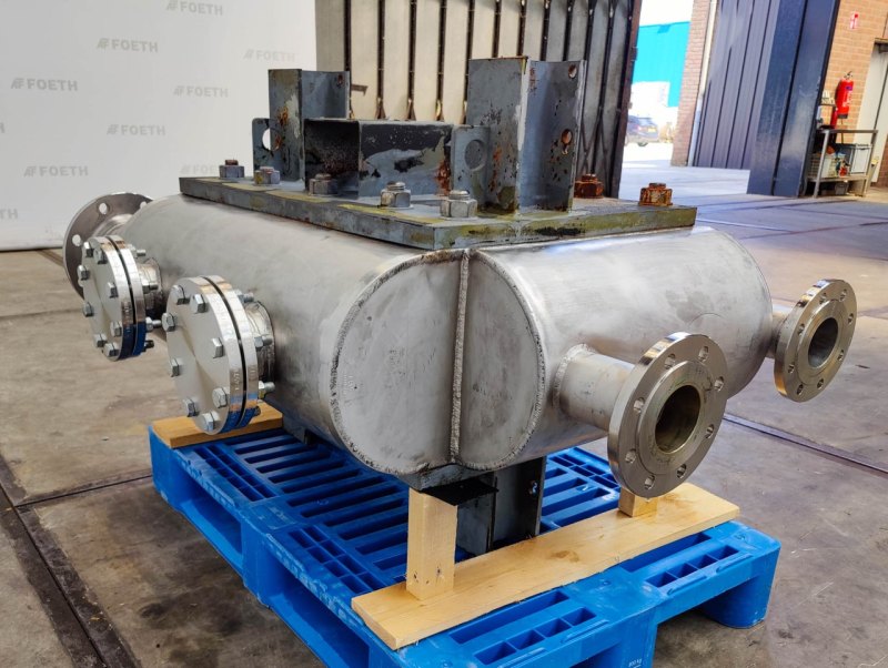 Unex Hybrid; fully welded plate heat exchanger - Plate heat exchanger