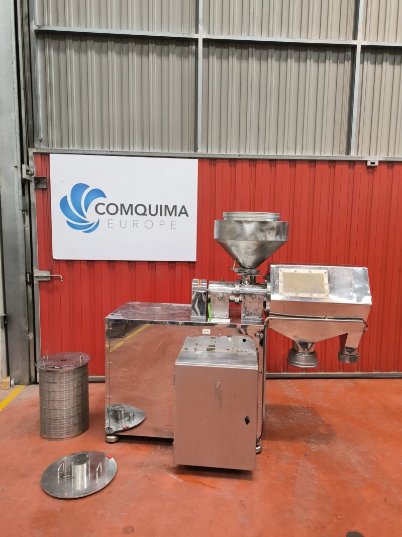 CENTRIFUGAL SIEVING MACHINE IN STAINLESS STEEL 400-1800 Kg/h