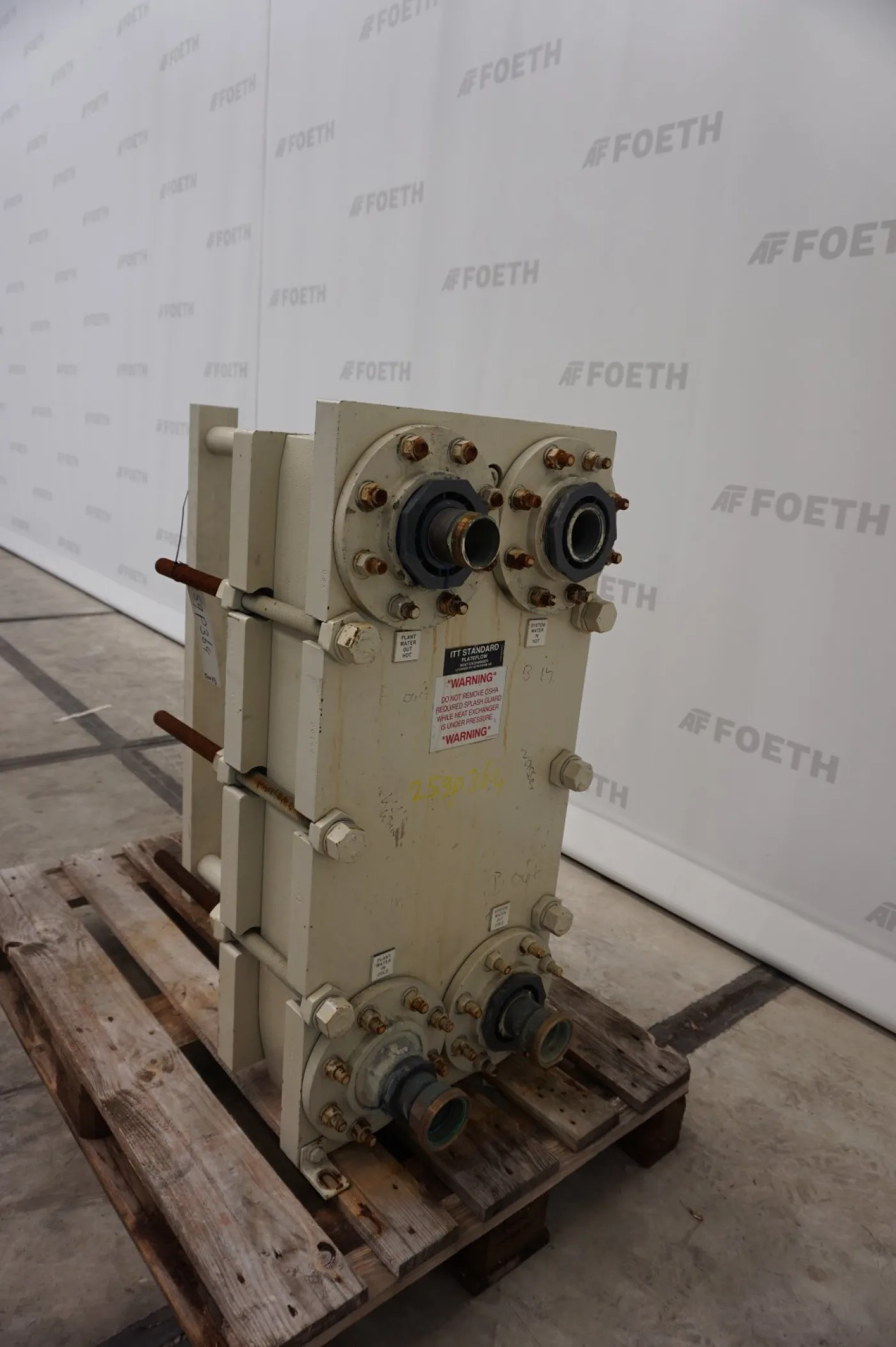 ITT Standard Buffalo PF-35 - Plate heat exchanger - 2