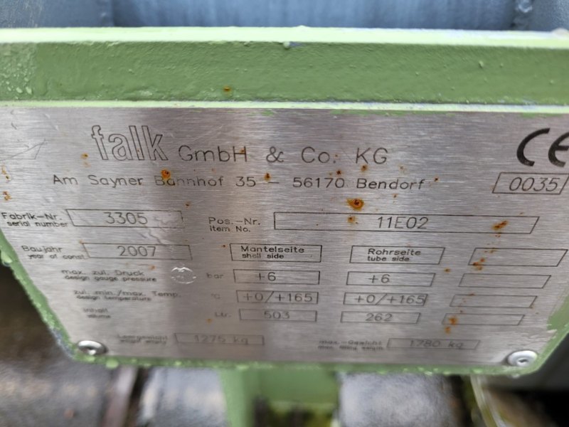 Falk 3305 49m² - Shell and tube heat exchanger
