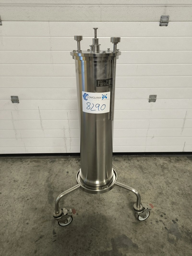 USED AMERSHAM PHARMACIA BIOTECH FINE LINE STAINLESS STEEL CHROMATOGRAPHY COLUMN 24 LITERS