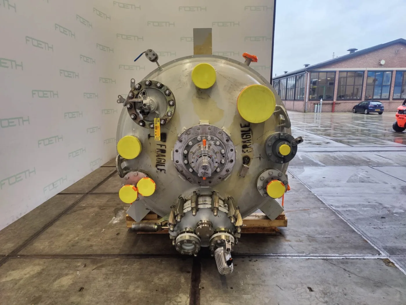 Tycon Italy BE4000 (20 bar) - Glass-lined Reactor - 4