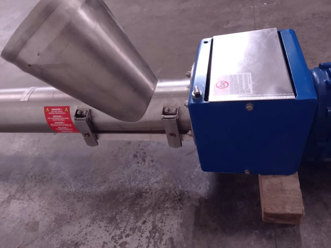 TRASFERITORE POLVERI A COCLEA IN ACCIAIO INOX – WAM - 6