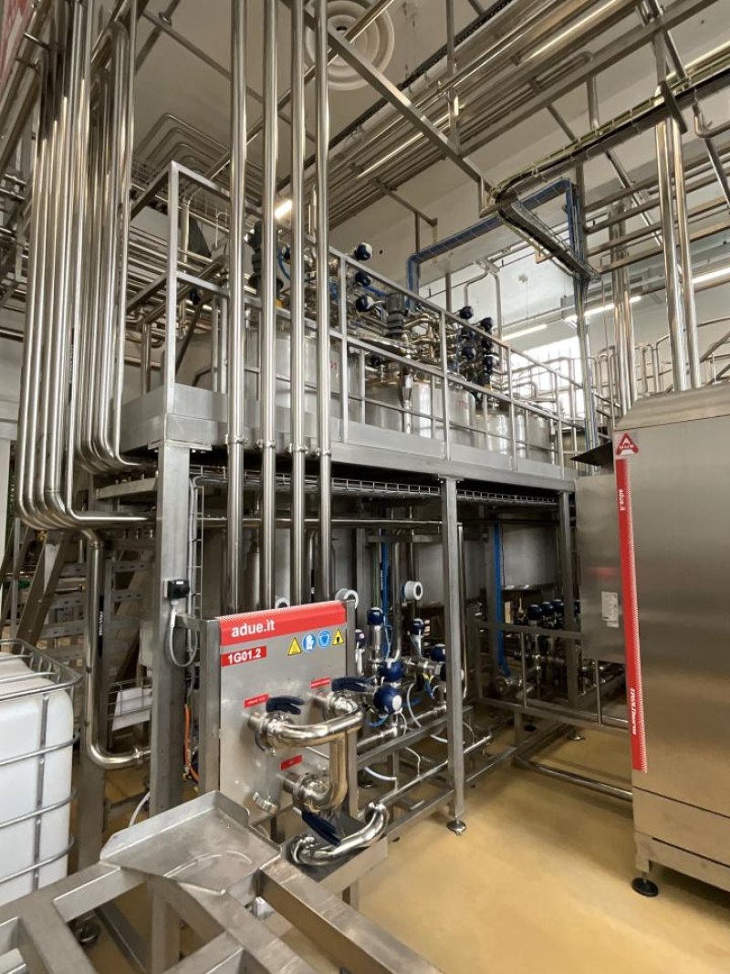 2022 A Due S.p.A. A Due S.p.A. MIL040XS Mixing Tank System with 3 Off Stainless Steel Tanks and Process Equipment