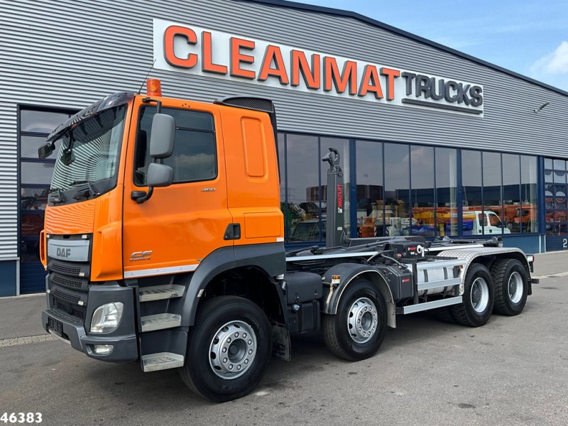 DAF FAD CF 460 8x4 Euro 6 Multilift 26 Ton haakarmsysteem