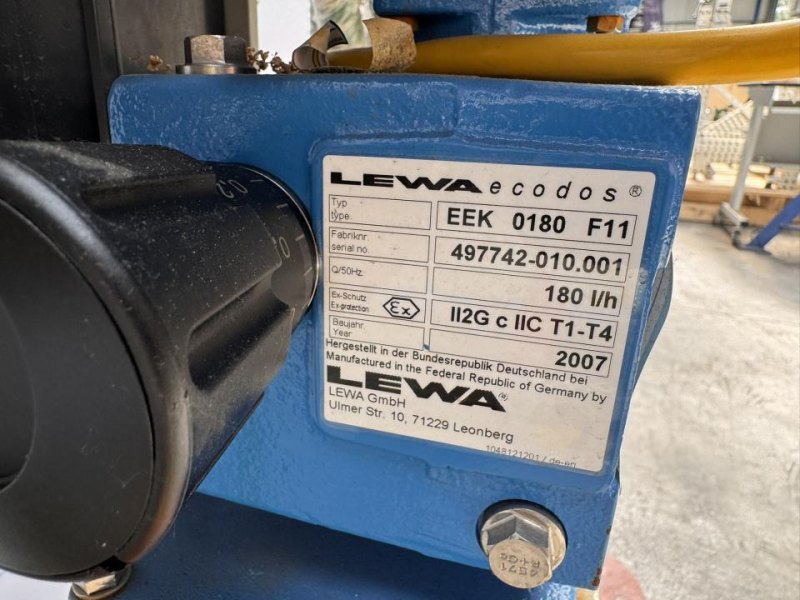 2007 LEWA ecodos Pump on trolly