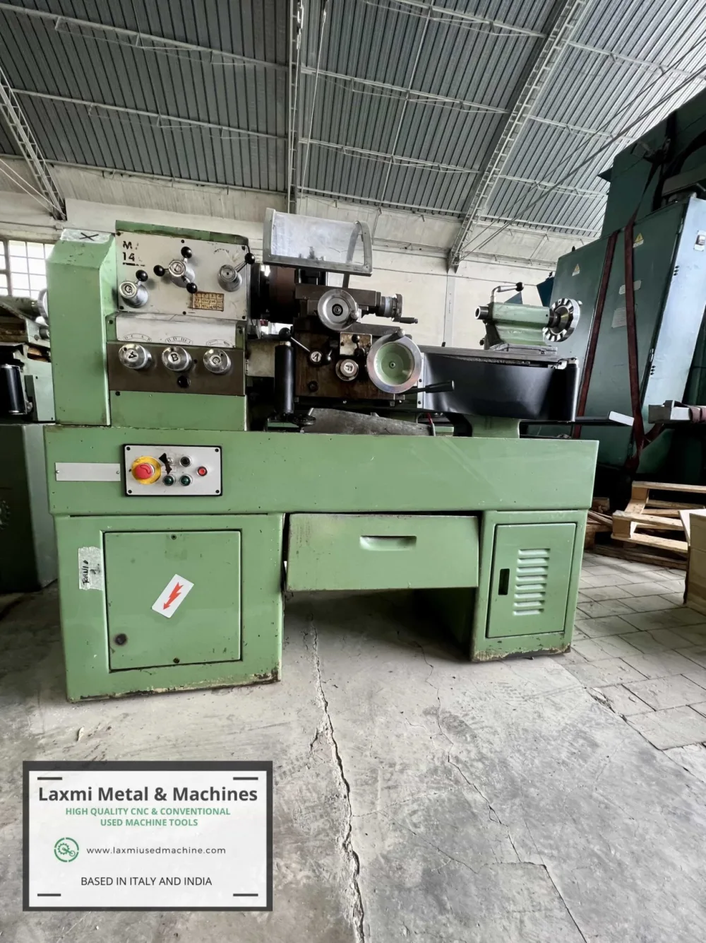 LATHE MACHINE, ANGELINI - MAS 140 - Laxmi Metal & Machines, Rohtak