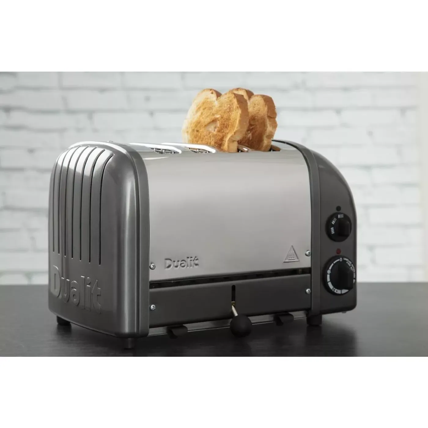 Dualit 2 x 2 Combi Vario 4 Slice Toaster Metallic Charcoal 42170 - islandcatering - 7
