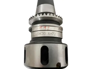SK 30 ISO 30 Spannzangenfutter LEUCO mit Zahnkranz A=72mm mit HM-WPL Oberfräser D=20 mm x NL=55 mm, Z1+1 Art.-Nr. 726050-M
