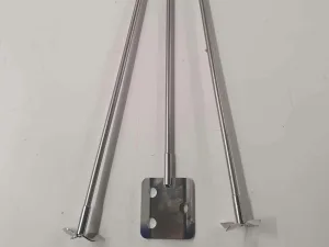 Roeras voor bovenroerders set van 3 stuks