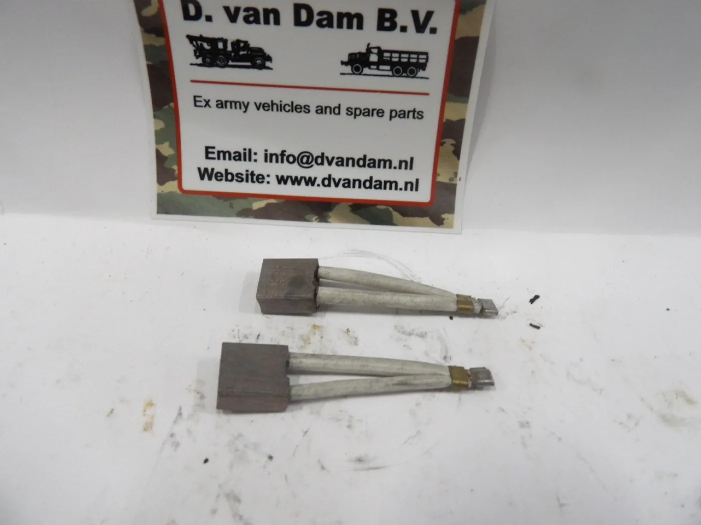 Koolborstel set (24V, M201) - 2