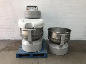 Mondial Forni ISE 120, 120kg (dough capacity) Spiral Mixer, 2 speed, 2 timers, supplied with 2 removable bowls