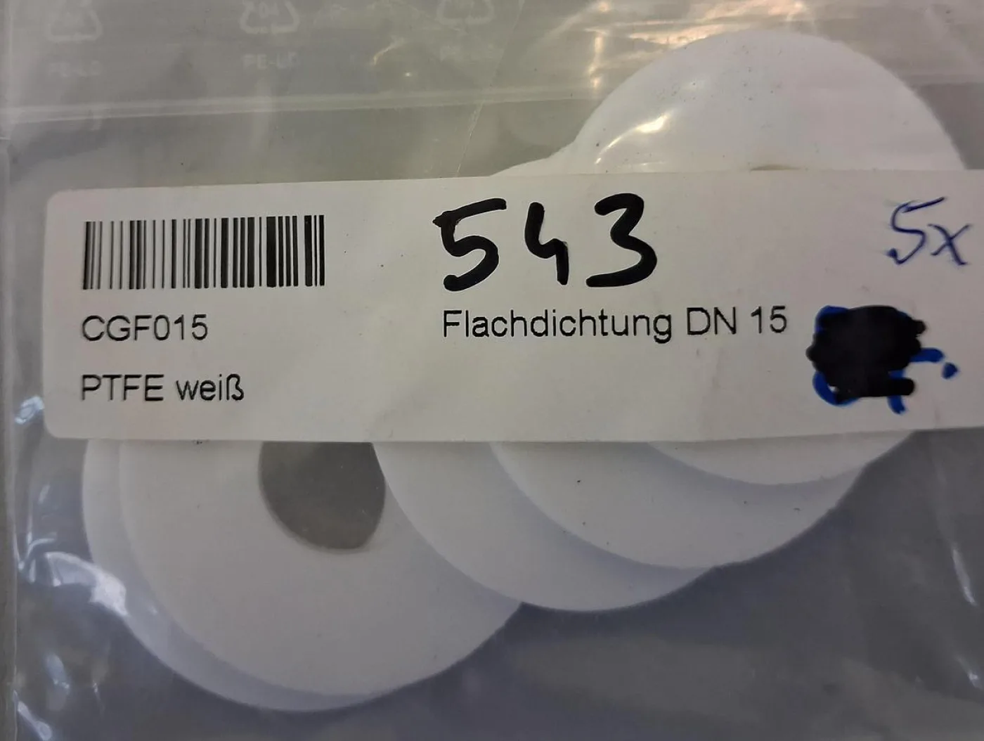 Normag Flachdichtungen CGFD15 mit Nennweite DN 15 - 4