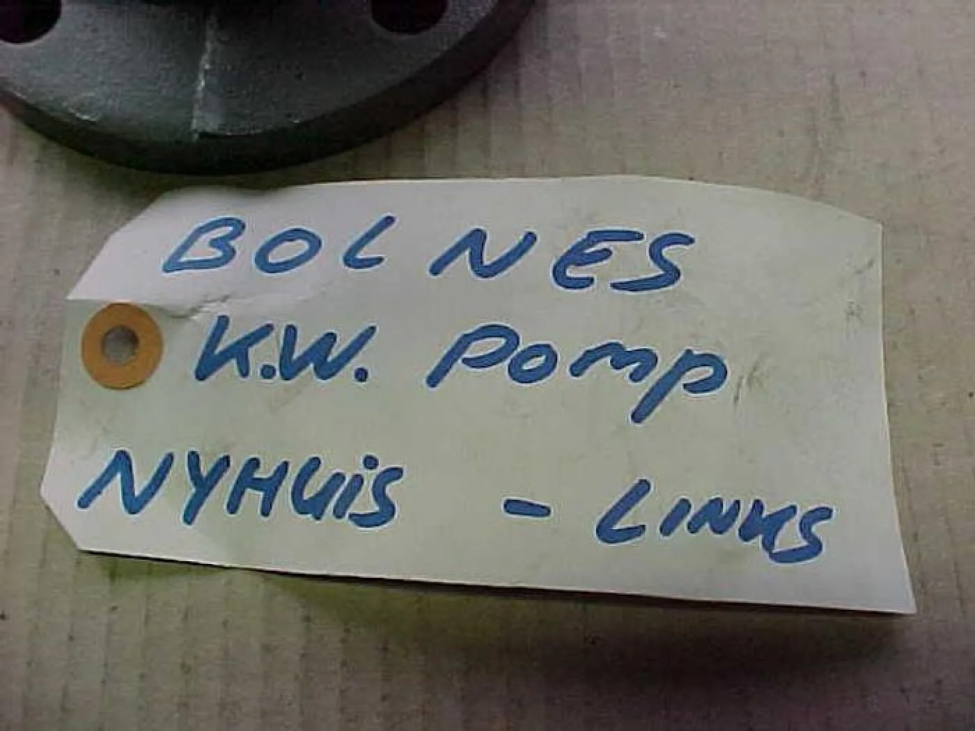 NIJHUIS WATER PUMP BOLNES DNL - 4