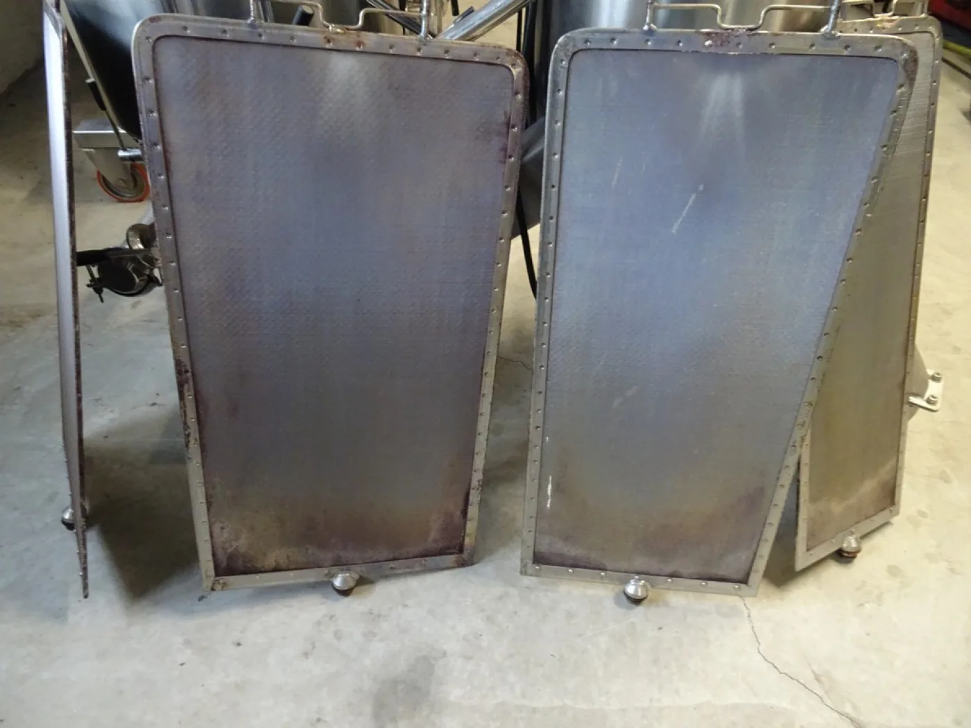 FILTER VELO KIESELGUHR, 5 MQ, VERTICAL SHEET, WITH DRY EXHAUST SYSTEM WITH VIBRATOR, SECOND-HAND MACHINE - 2