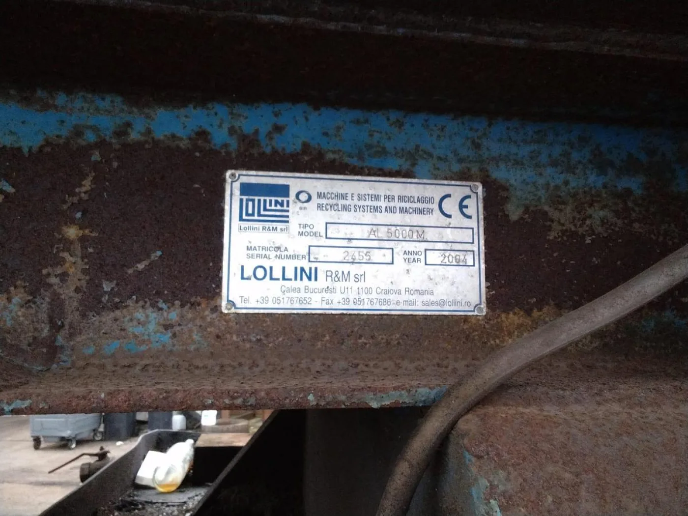 2004 Lollini AL500 Car Baler W/Grab - 4