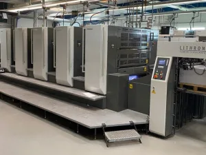 Komori Lithrone GL-540+C – 5 Colour plus Coater