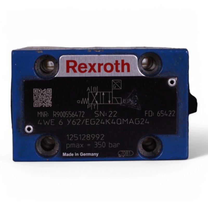 Bosch Rexroth Hydraulikventil R900556472 ist ein 4/3-Wege direktgesteuertes Wege-Schieberventil