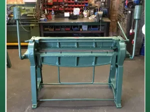 EDWARDS Manual Straight Folder 1230mm - WNS - W. Neal Services Ltd
